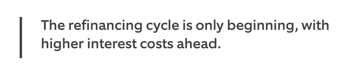 refinancing cycle