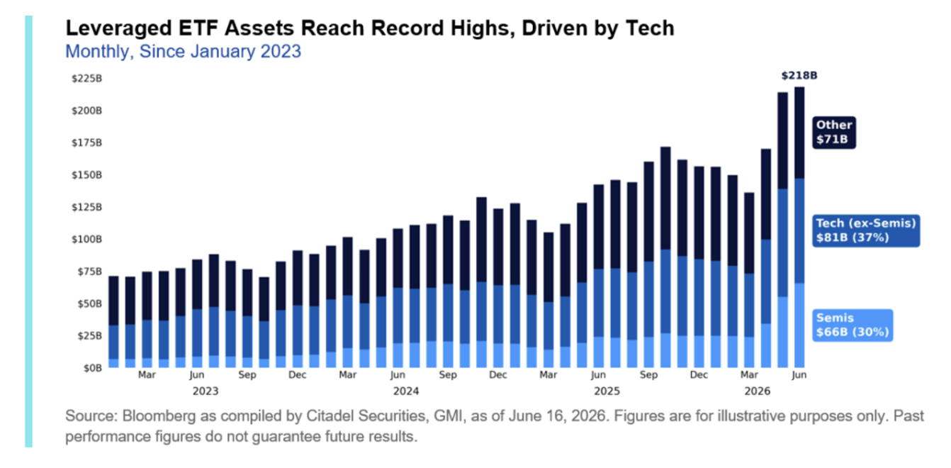 leveraged ETF assets 