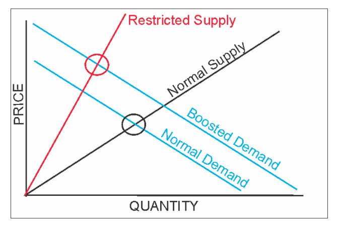 Restricted supply graph