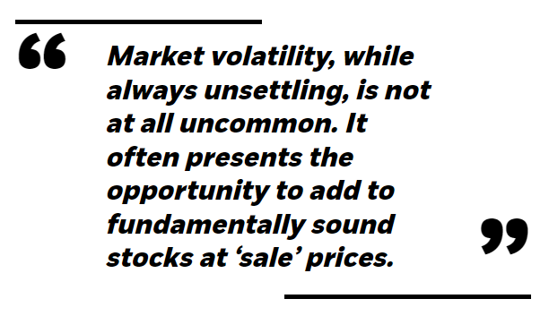 1st quote from BlackRock Q4 Equity Market Outlook Article