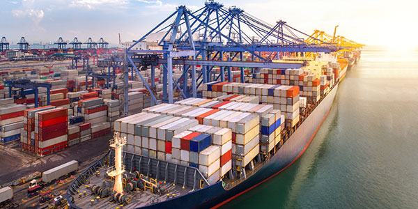 singapore shipping port container