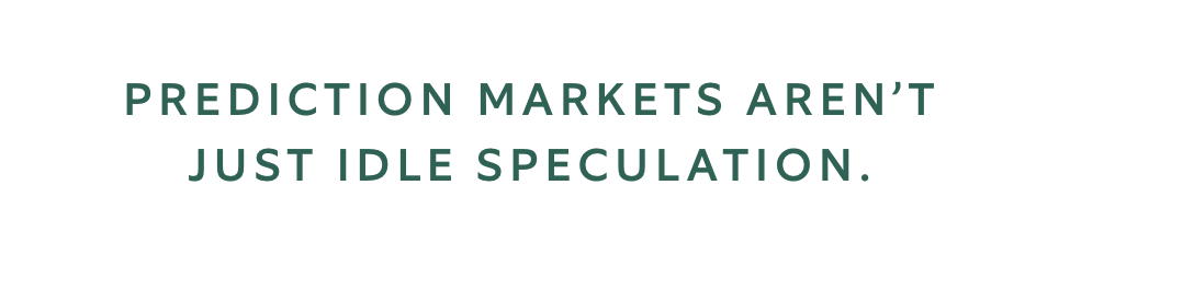 prediction markets
