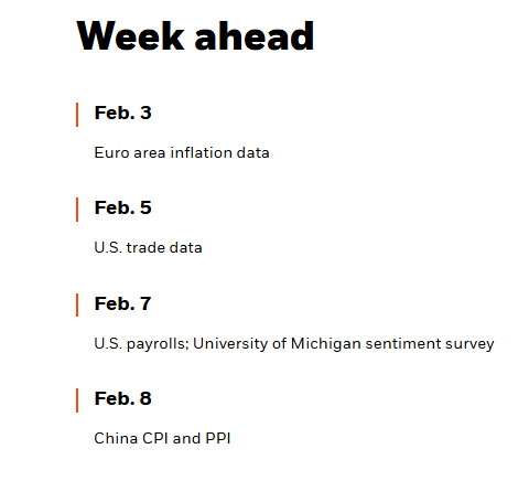 Week ahead