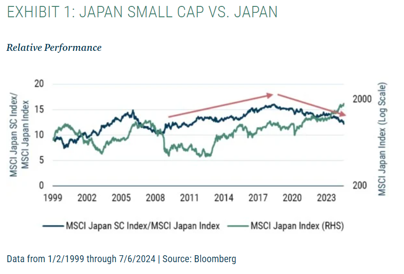 Japan Small Cap vs Japan