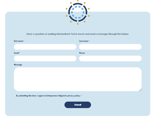 standard contact form