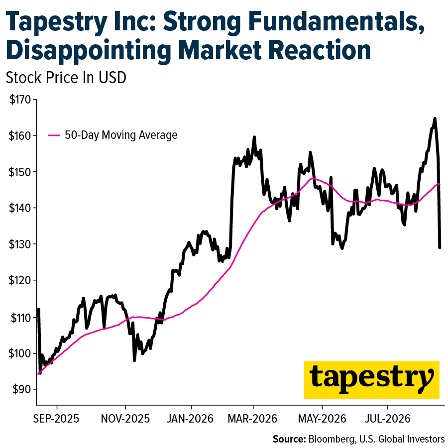 Tapestry Inc.: Strong Fundamentals, Disappointing Market Reaction