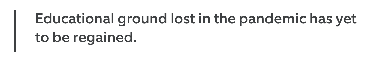educational ground lost