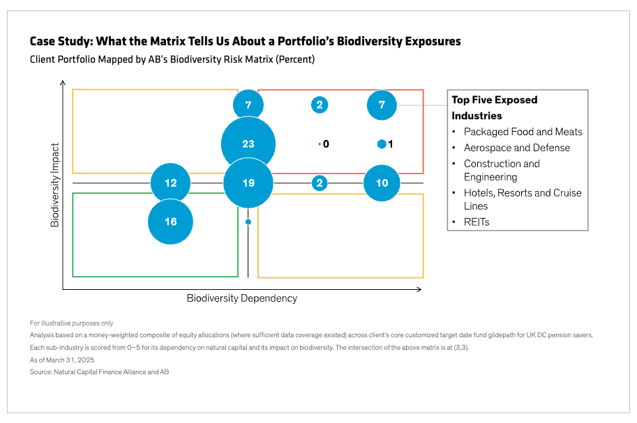 Case Study: What the Matrix Tells Us About a Portfolio&rsquo;s Biodiversity Exposures